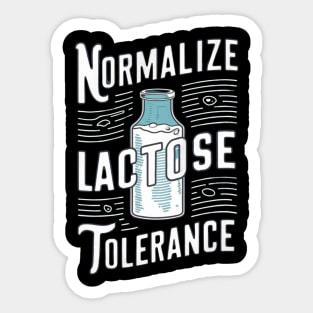 Normalize Lactose Tolerance Sticker